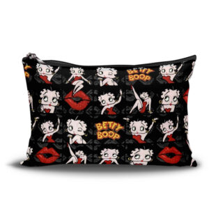 Necessaire Simples Betty Bolsa com Alça Feminina Organizadora - Oferta na Shopee