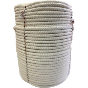 Corda De Algodão Capoeira 8mm 25 Metros - 100% Algodão - Artesanato - Macrame - Trançada - Cesto - Oferta na Shopee