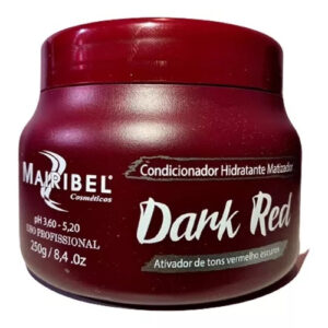 Mairibel Mascara Matizadora RED DARK - Vermelho Escuro 250g - Oferta na Shopee