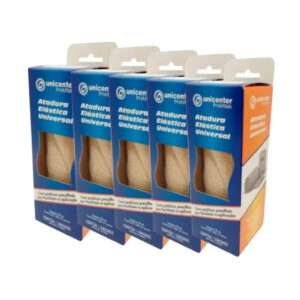 Kit 5 Faixa Elástica Bandagem Atadura Ortopédica 10cm X 1m - Oferta na Shopee