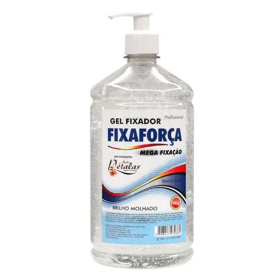 Gel Capilar FixaForça Pétalas Incolor 1kg Gel Capilar FixaForça Pétalas Incolor 1kg - Oferta na Shopee