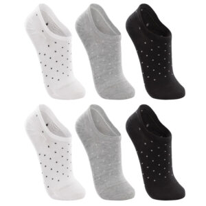 Kit 6 Meias Lupo Sapatilha Invisivel Feminina 03271-089 - Oferta na Shopee