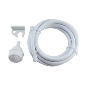 Mangueira para Chuveiro Elétrico com Chuveirinho e Suporte de Parede. - Oferta na Shopee