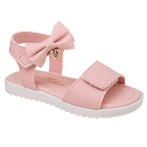 Papete infantil feminina rosa laço - Oferta na Shopee
