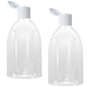 10 Frascos de Plástico Vazio 100ml Com Tampa Fliptop Kit Viagem - Oferta na Shopee