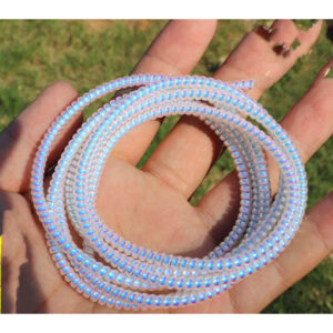 1.40 Centímetros Espiral Fio de carregador fone Galvabizado protetor de cabo gradiente fruta cor - Oferta na Shopee