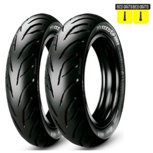 Par De Pneus Titan 150 Sport Traseiro 110/70-17 E Dianteiro 80/100-18 Ira Masked - Oferta na Shopee