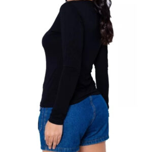 Kit com 2 blusas camisa feminina manga comprida promoção de fábrica - Oferta na Shopee