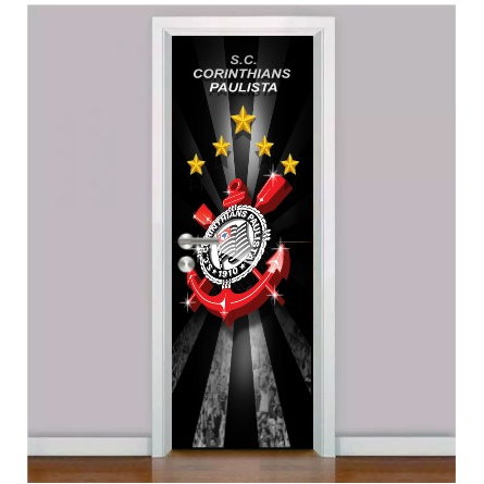Adesivo Para Porta CORINTHIANS – TIMÃO Adesivo Para Porta CORINTHIANS – TIMÃO