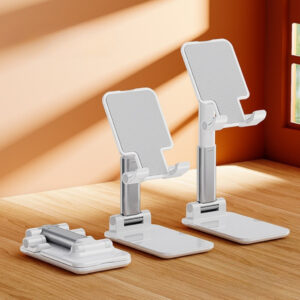 Suporte De Mesa De Metal Para Celular E Tablets Universal Mesa Dobrável - Oferta na Shopee