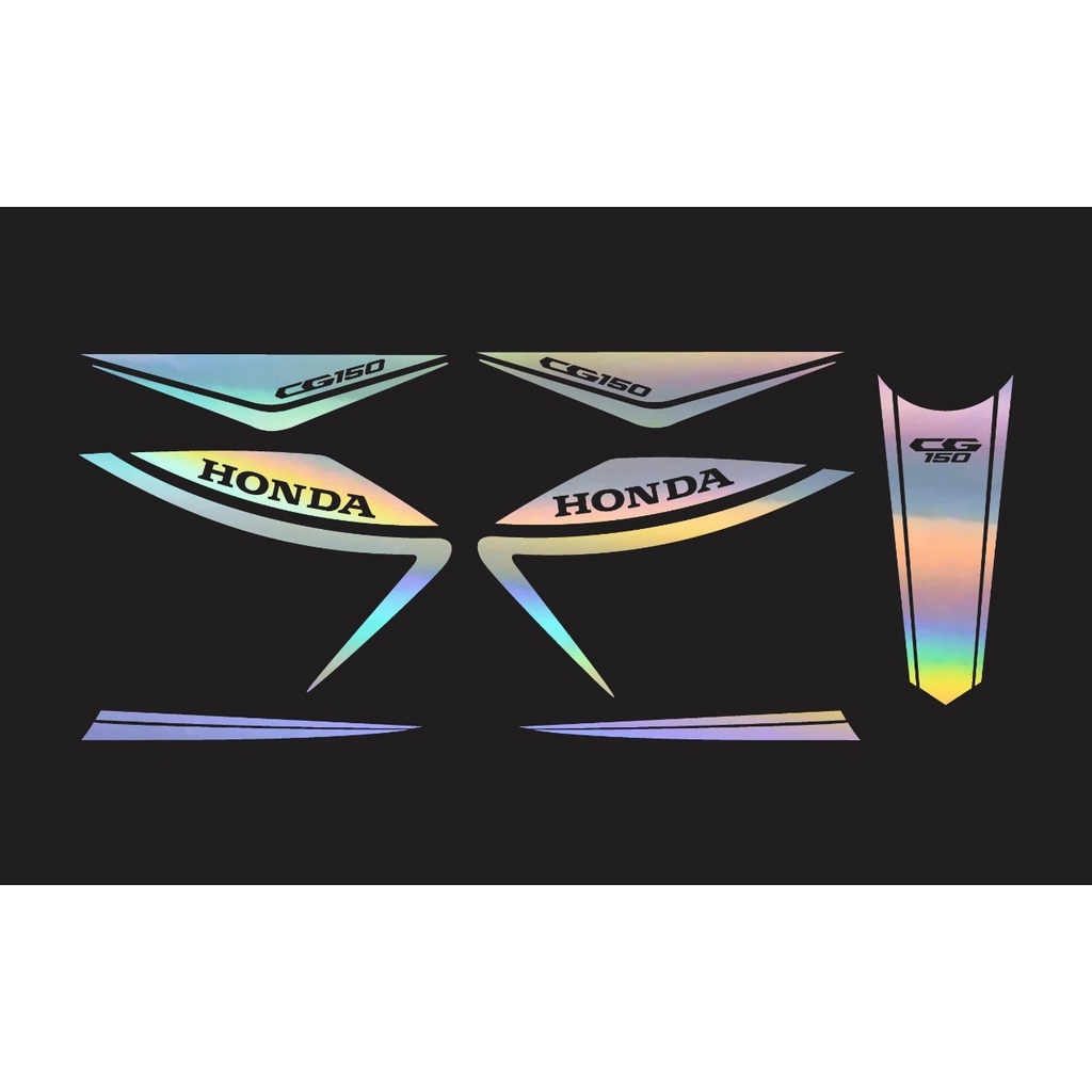Adesivos Titan 150 Edição Especial Holográfico Adesivos Titan 150 Edição Especial Holográfico - Oferta na Shopee