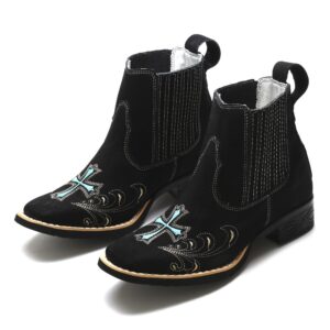 Botina Bota Lauren Country Texana Feminina Em Couro Legítimo S/B - Oferta na Shopee