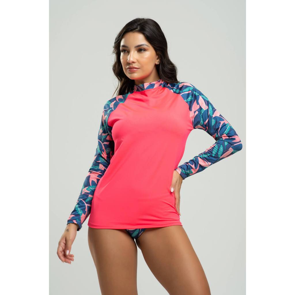 Blusa Feminina Térmica Manga Longa Proteção Uv 50+ Blusa Feminina Térmica Manga Longa Proteção Uv 50+
