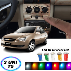 Lâmpada Led Comando De Ar Corsa Classic 3 Peças - Oferta na Shopee