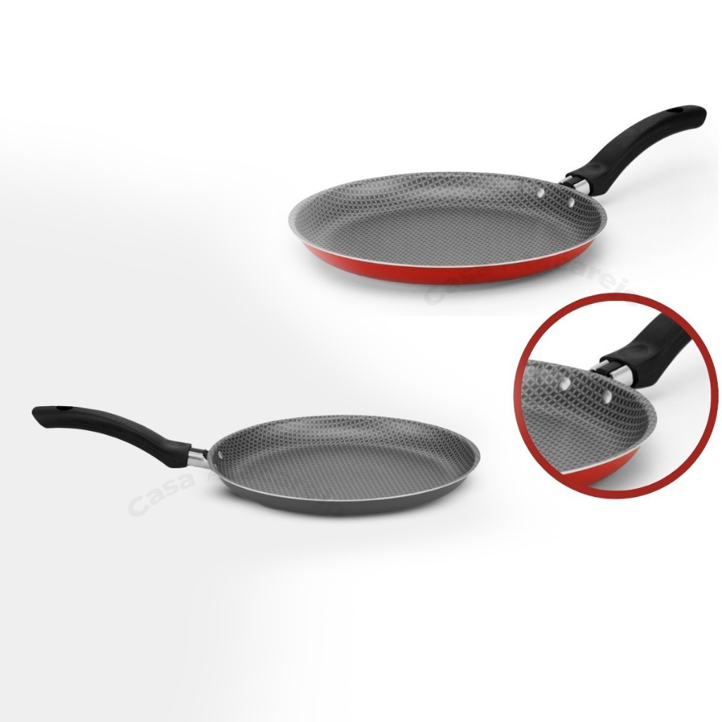 Frigideira Para Panquecas Antiaderente Alegrete 22Cm Cinza/Vermelha Frigideira Para Panquecas Antiaderente Alegrete 22Cm Cinza/Vermelha - Oferta na Shopee