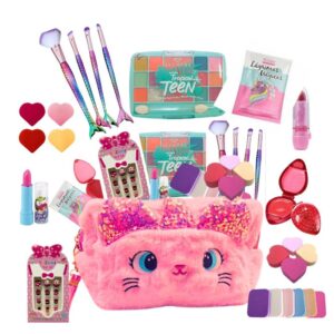 Kit Maquiagem infantil Necessaire 11 itens de Qualidade - Oferta na Shopee