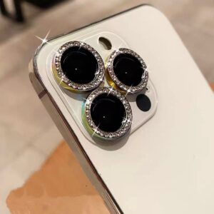 Kit Película Protetora Lente Câmera Strass Brilho Para iPhone  16 16Plus 16Promax 14 14Plus 14Promax 15 15Promax - Oferta na Shopee