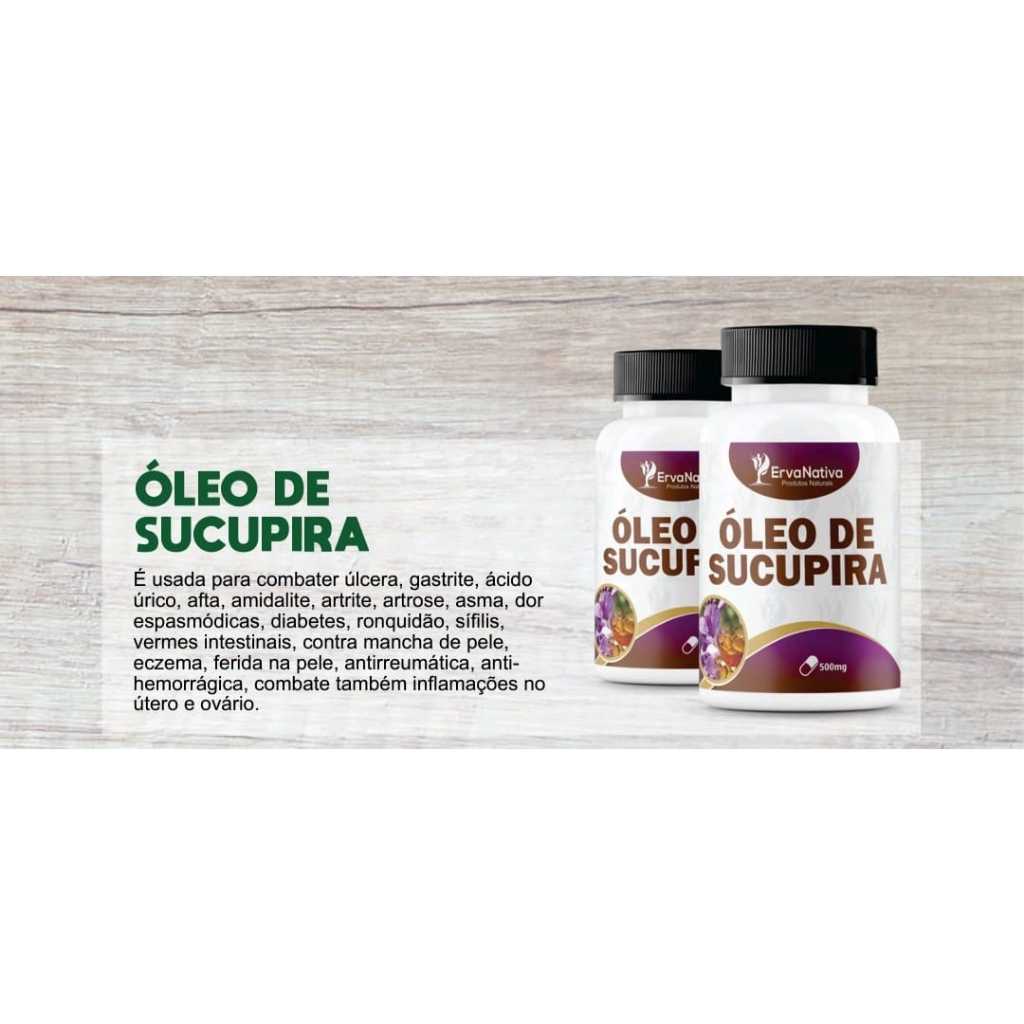 Óleo de Sucupira em Cápsulas – 500mg | 100 Cápsulas Gelatinosas | Erva Nativa Óleo de Sucupira em Cápsulas – 500mg | 100 Cápsulas Gelatinosas | Erva Nativa