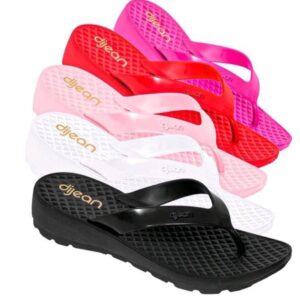 Tamanco Chinelo Feminino Anabela Dijean Tratorado Para Esporão Ortopédico Confortável - Oferta na Shopee
