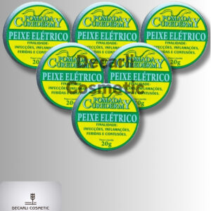 6 UN Pomada Curador Peixe Elétrico - 20g - Oferta na Shopee