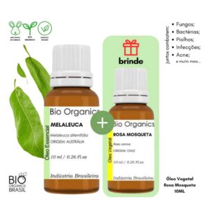 Óleo Essencial de Melaleuca (Tea Tree) 10ml PURO - Oferta na Shopee