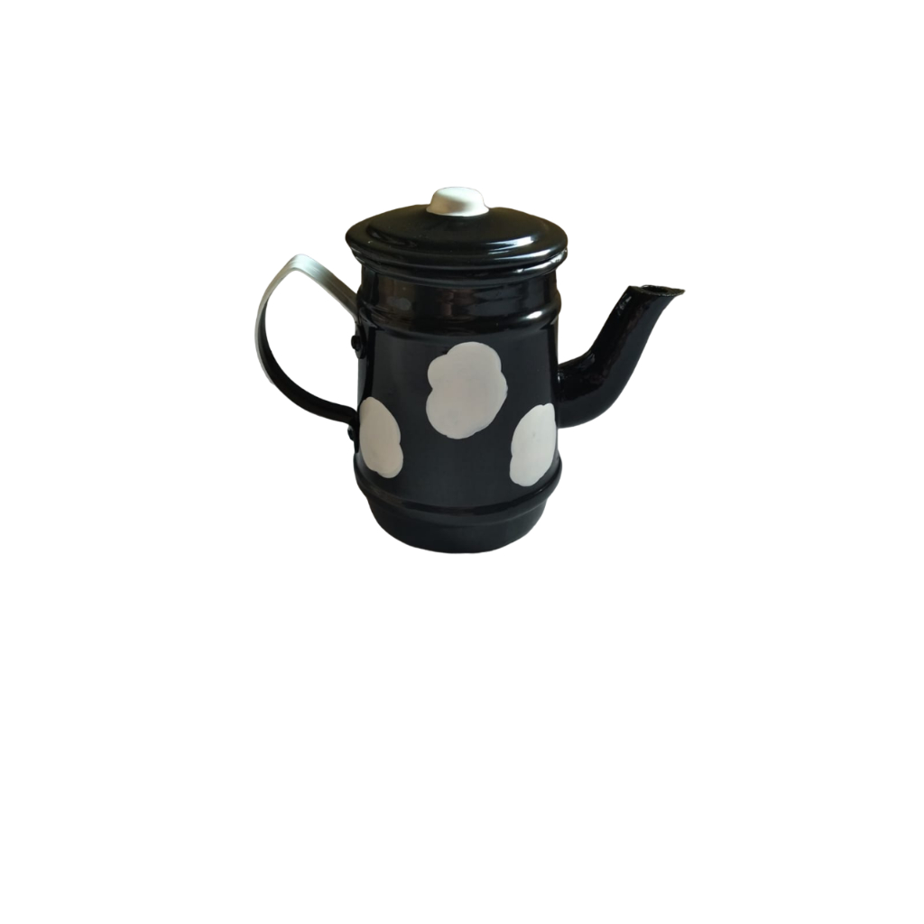 Mini Bule Alumínio 400 Ml,café,bulinho,vaquinha Mini Bule Alumínio 400 Ml