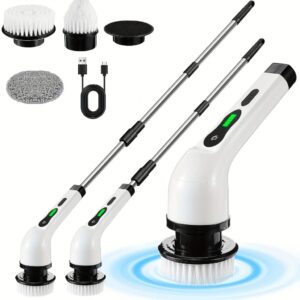 Escova De Limpeza Ajustável Janela Banheiro e Cozinha Ferramenta 9 em 1 Recarregável - Oferta na Shopee
