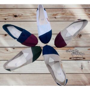 Alpargata modelo Argentino Bicolor - Oferta na Shopee