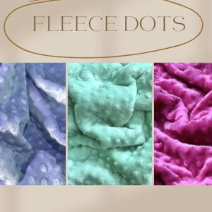 Fleece Dots 1m   Toque Ultra Macio | Largura 1