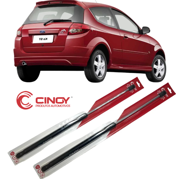 Par Amortecedor de Porta Malas Para Tampa Traseira Ford Ka 2008 2009 2010 2011 2012 2013 Par Amortecedor de Porta Malas Para Tampa Traseira Ford Ka 2008 2009 2010 2011 2012 2013