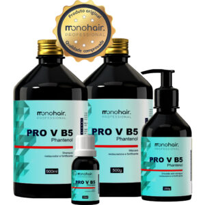 Kit ProVB5 Phantenol Reconstrução e Brilho ( 4 itens) - Autorizado pela Anvisa - Oferta na Shopee