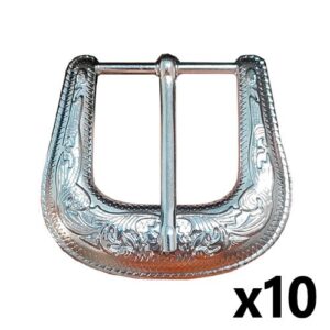 Kit com 10 Fivelas Clássicas 4cm - Oferta na Shopee