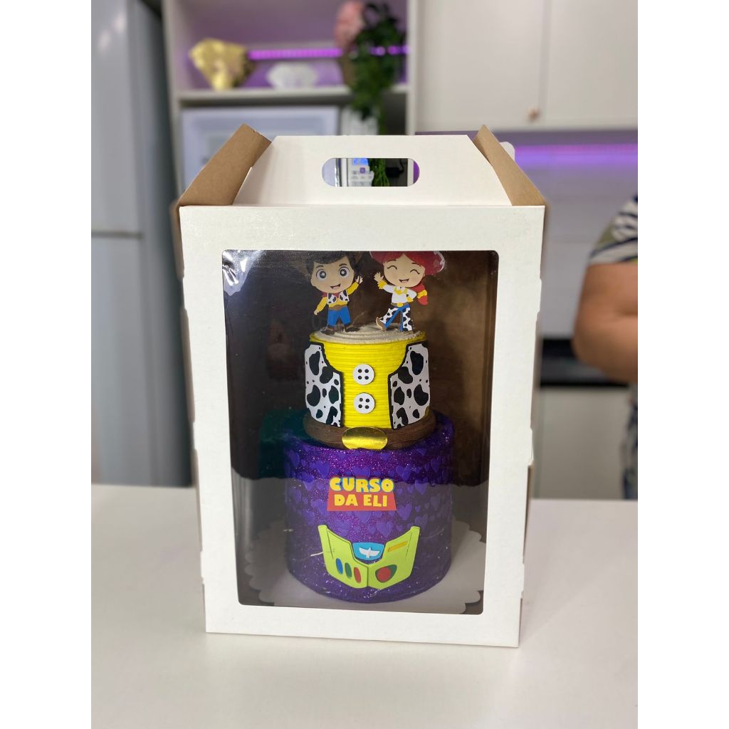 5 Caixas Para Bolo Alto Visor Confeitaria Cakebox 26x26x35cm 5 Caixas Para Bolo Alto Visor Confeitaria Cakebox 26x26x35cm - Oferta na Shopee