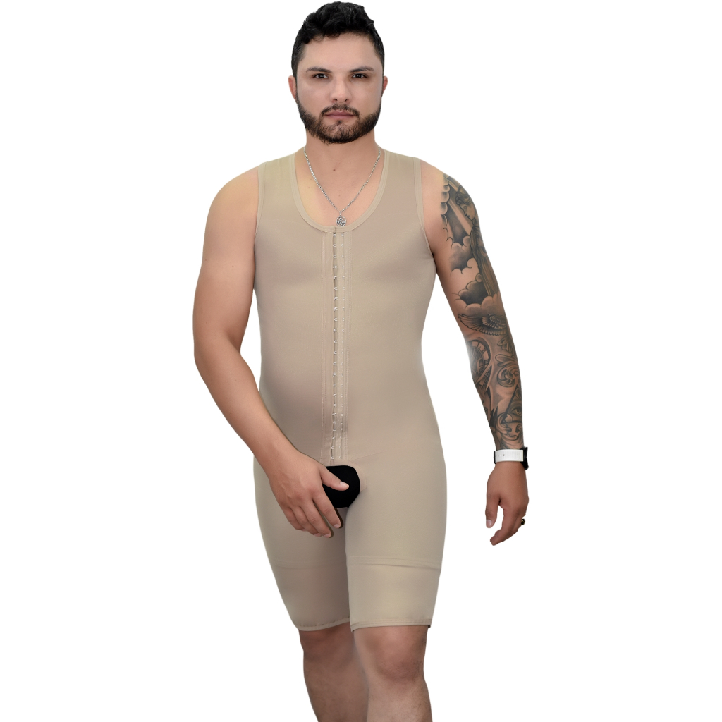 Cinta Modeladora Pós Cirurgico Masculino Ginecomastia Alta Compressão Cinta Modeladora Pós Cirurgico Masculino Ginecomastia Alta Compressão - Oferta na Shopee