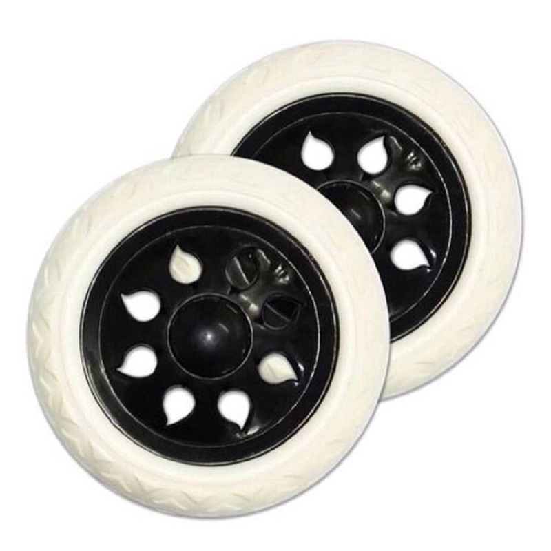 Kit 2 Rodinhas Roda para Carrinho de Compras Feira Kit 2 Rodinhas Roda para Carrinho de Compras Feira