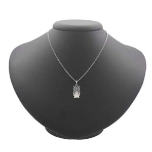 Colar da Coruja Aço Inox Corrente Não Fica Preto Masculino Feminino - Oferta na Shopee