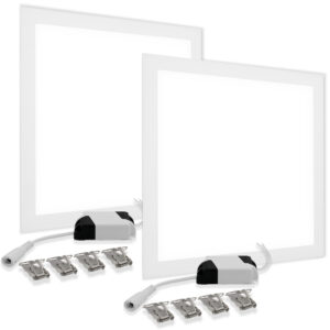 Kit 2 Plafon Painel Led 50w 60x60 Embutir Quadrado - Oferta na Shopee