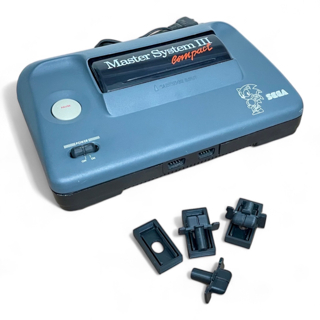 Botão De Power (reposição) P/ Sega Master System 3 Compact Botão De Power (reposição) P/ Sega Master System 3 Compact - Oferta na Shopee