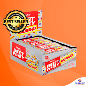 Best Whey Bar 12g Protein 12x49g - Atlhetica Nutrition - Oferta na Shopee