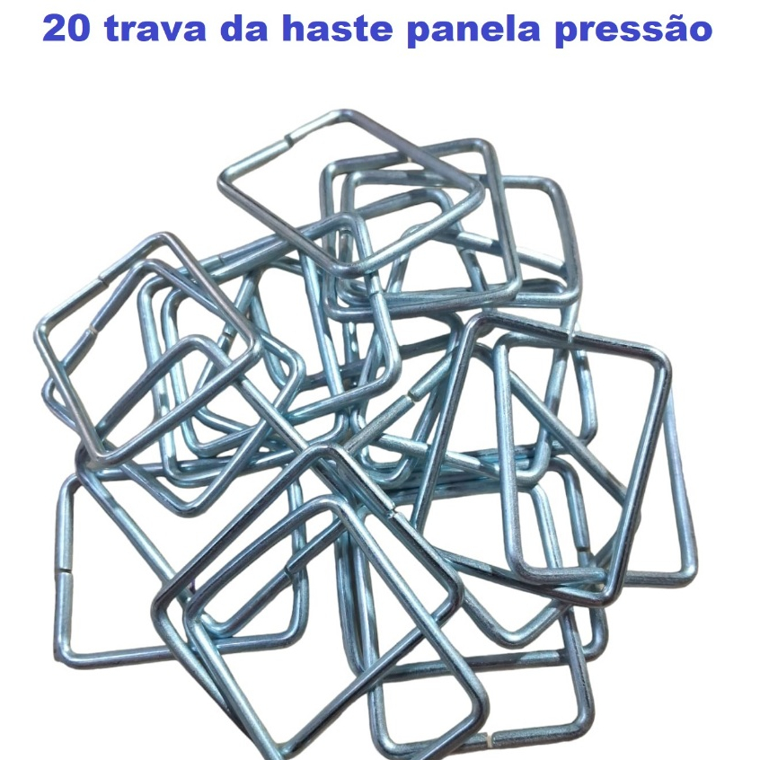 KIT 20 TRAVA QUADRADA DA HASTE DA PANELA DE PRESSÃO UNIVERSAL KIT 20 TRAVA QUADRADA DA HASTE DA PANELA DE PRESSÃO UNIVERSAL