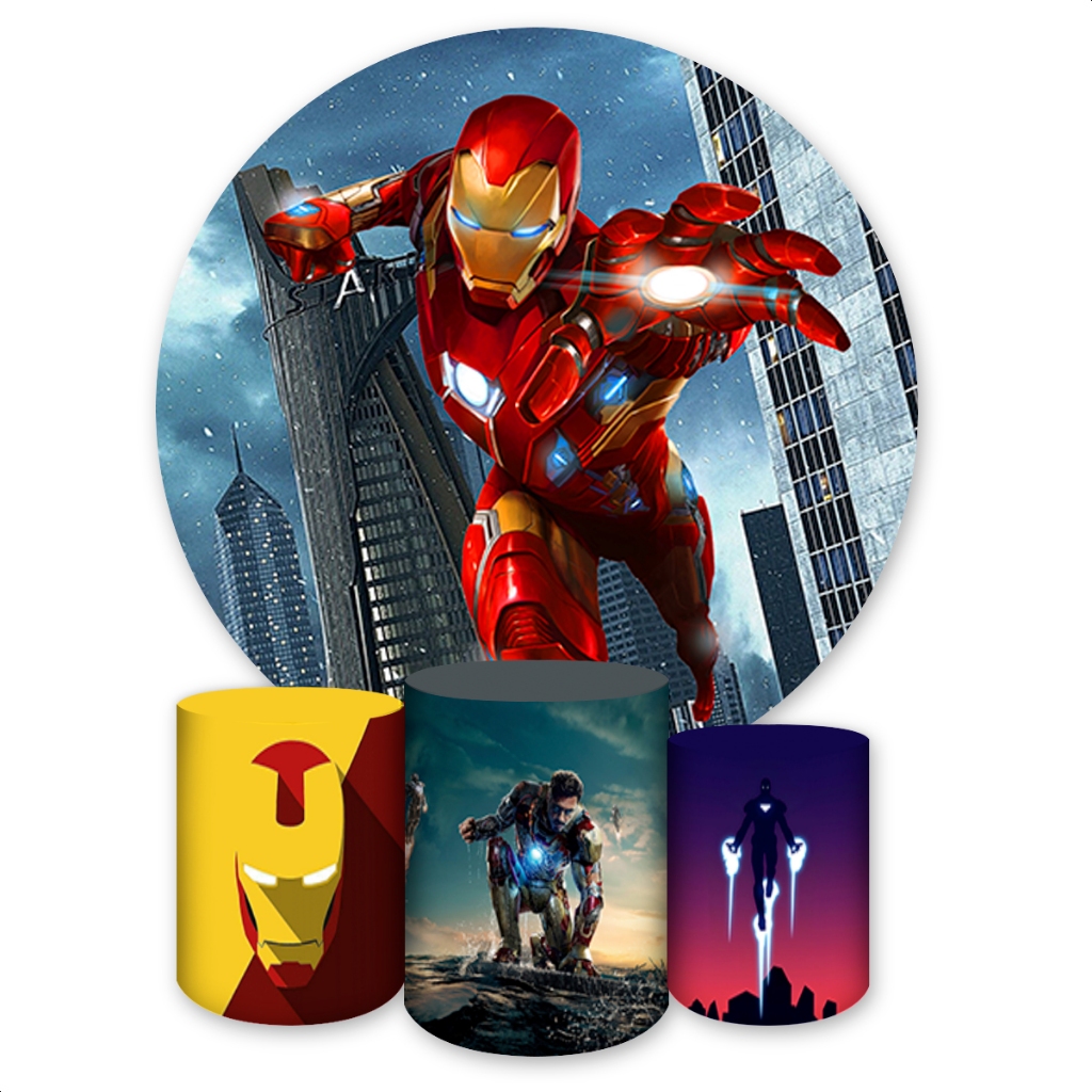 Kit Capa Painel + Trio Capas de Cilindros Sublimado Tema HDF Kit Capa Painel + Trio Capas de Cilindros Sublimado Tema HDF