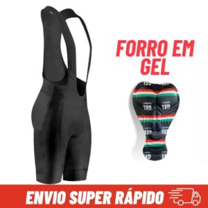 Bretelle Ciclismo Bermuda Forro Gel Roupa Masculina Alta Performance Bike Mtb - Oferta na Shopee