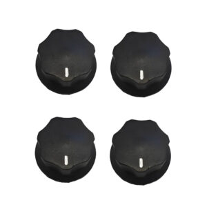 Botão Preto De Plástico Para Chapa Lanche - Kit C/4 Und Oferta - Oferta na Shopee