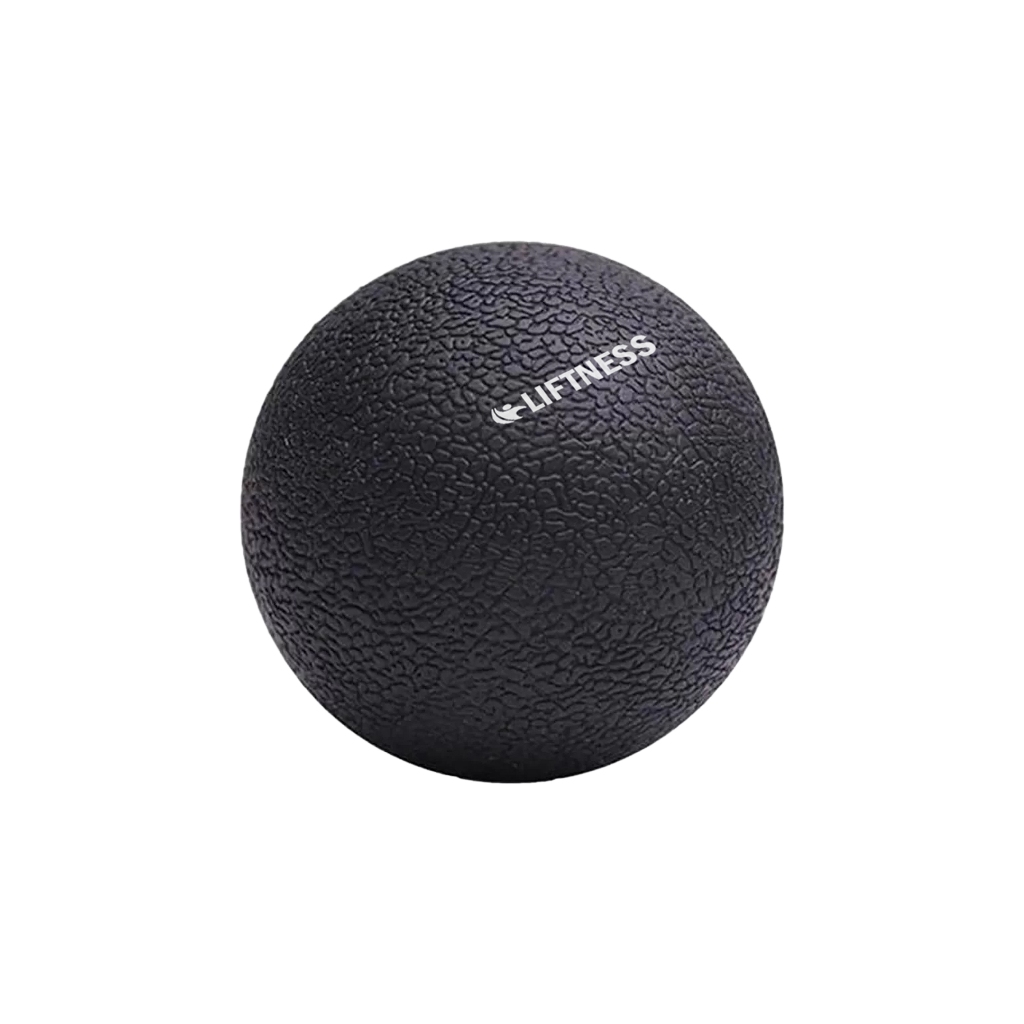 BOLA DE LACROSSE YOGA PILARES 6x6CM RELAX PRETO BOLA DE LACROSSE YOGA PILARES 6x6CM RELAX PRETO