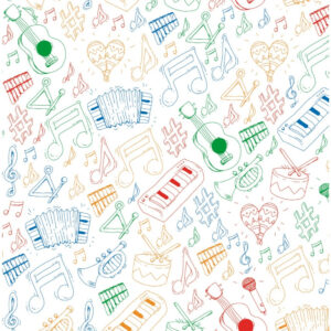 Tecido Oxford Estampado Musica 4 Varejo Tecidos - Oferta na Shopee