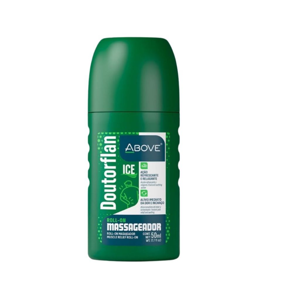 Doutorflan Above Roll-On Massageador Ice – 50ml Doutorflan Above Roll-On Massageador Ice – 50ml - Oferta na Shopee