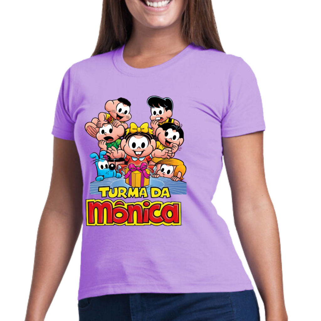 Linda camisa adulto e infantil Turma Da Mônica 100% ALGODÃO Linda camisa adulto e infantil Turma Da Mônica 100% ALGODÃO
