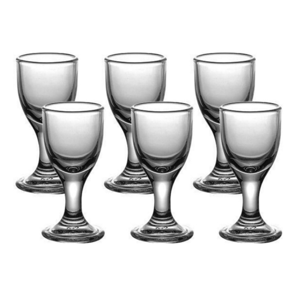 Mini Taça Tacinha Licor Vidro Lembrancinha 10ml Kit 6, 12 ou 24 Mini Taça Tacinha Licor Vidro Lembrancinha 10ml Kit 6