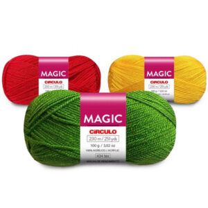 Lã Acrílica Círculo Magic 100 Gramas - Oferta na Shopee