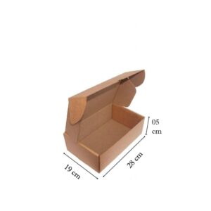 50 Caixas de papelão Auto montável C28XL19XA05 - Oferta na Shopee